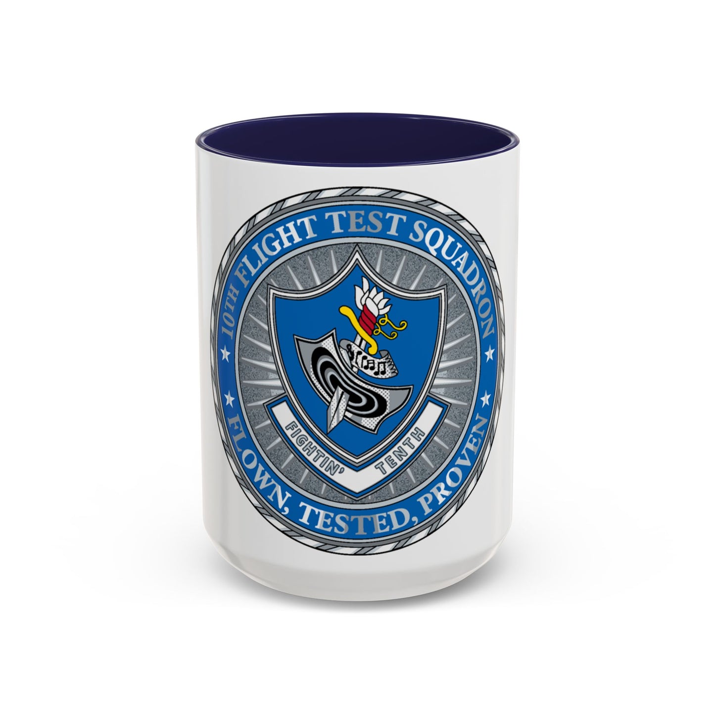 10th Flight Test Sq (U.S. Air Force) Accent Coffee Mug