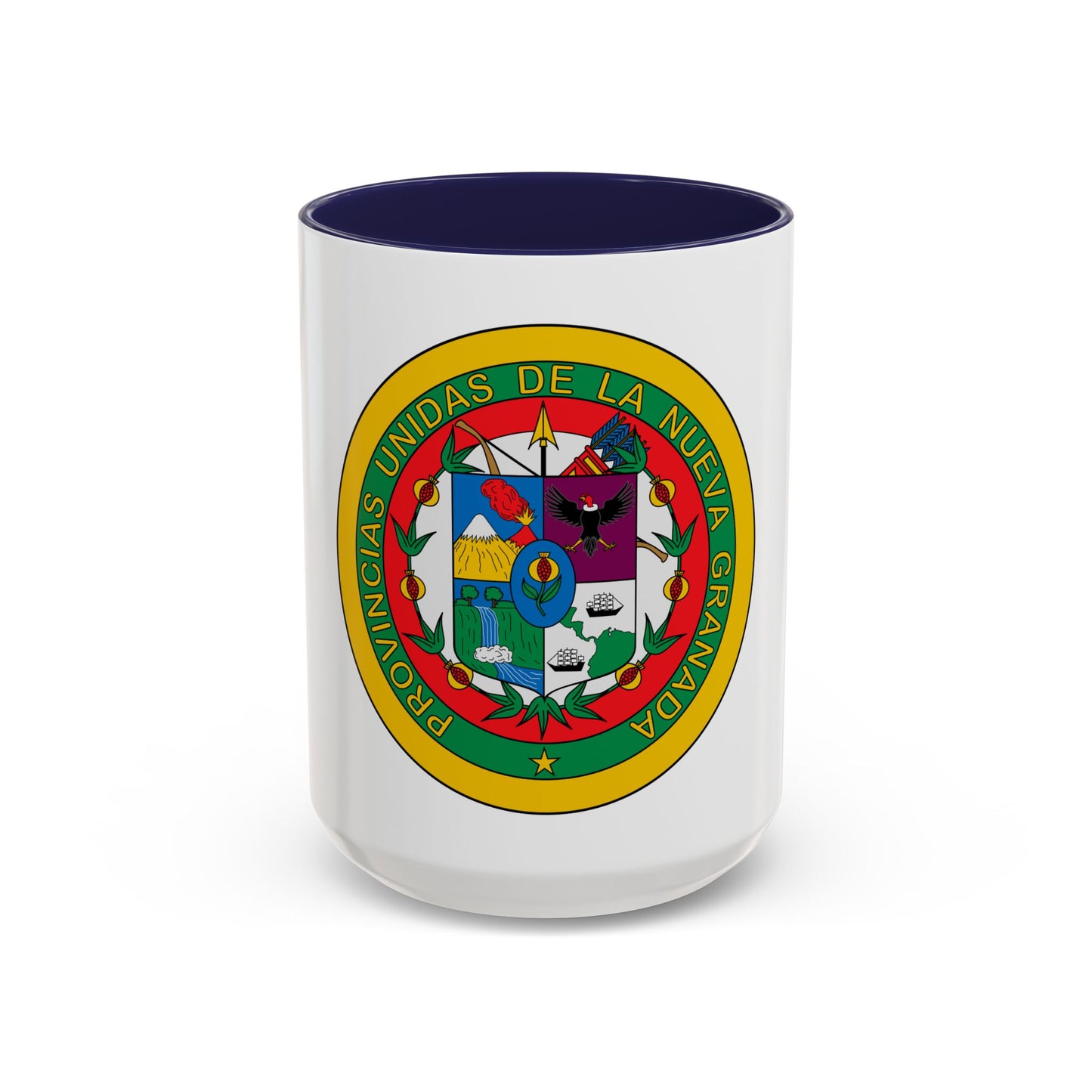 Coat of arms of United Provinces of New Granada 2 - Accent Coffee Mug