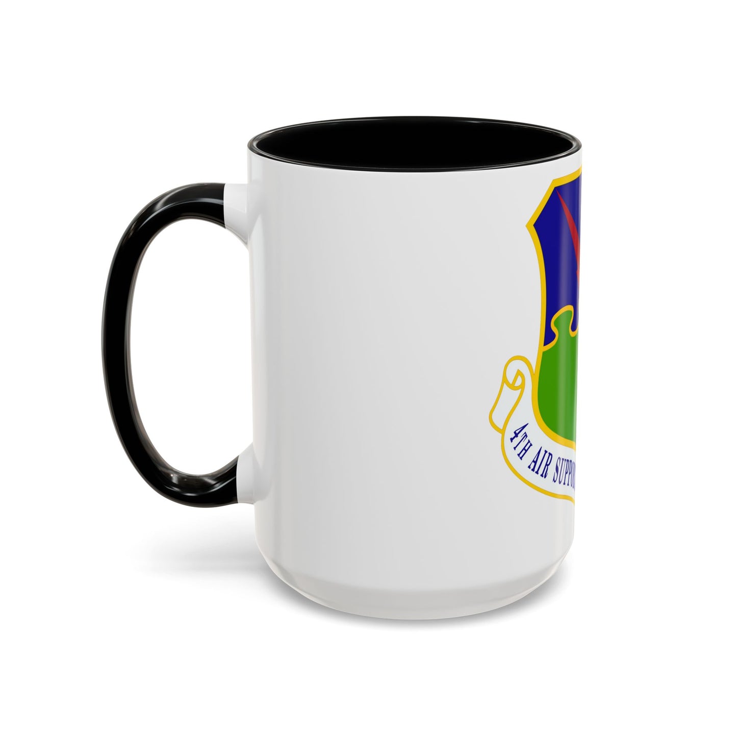 4 Air Support Operations Group USAFE (U.S. Air Force) Accent Coffee Mug