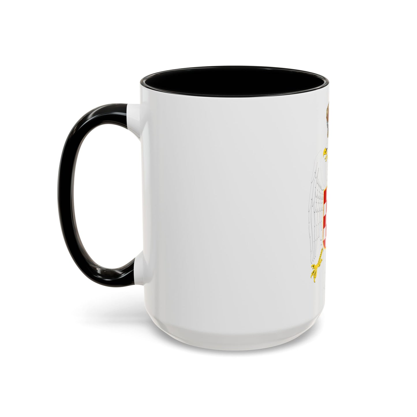 Greater coat of arms of the Banate of Croatia - Accent Coffee Mug