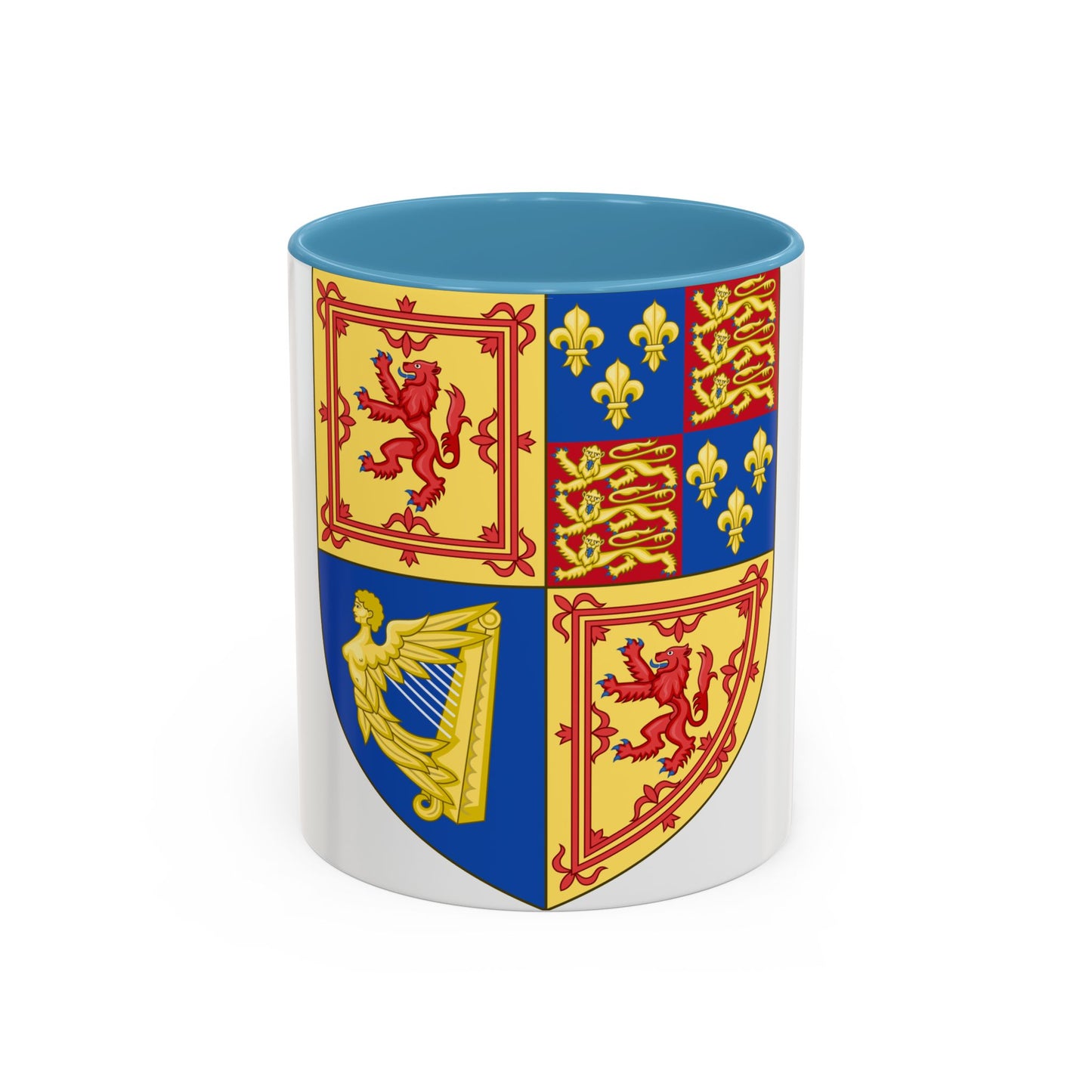 Royal Arms of the Kingdom of Scotland (1603-1707) - Accent Coffee Mug