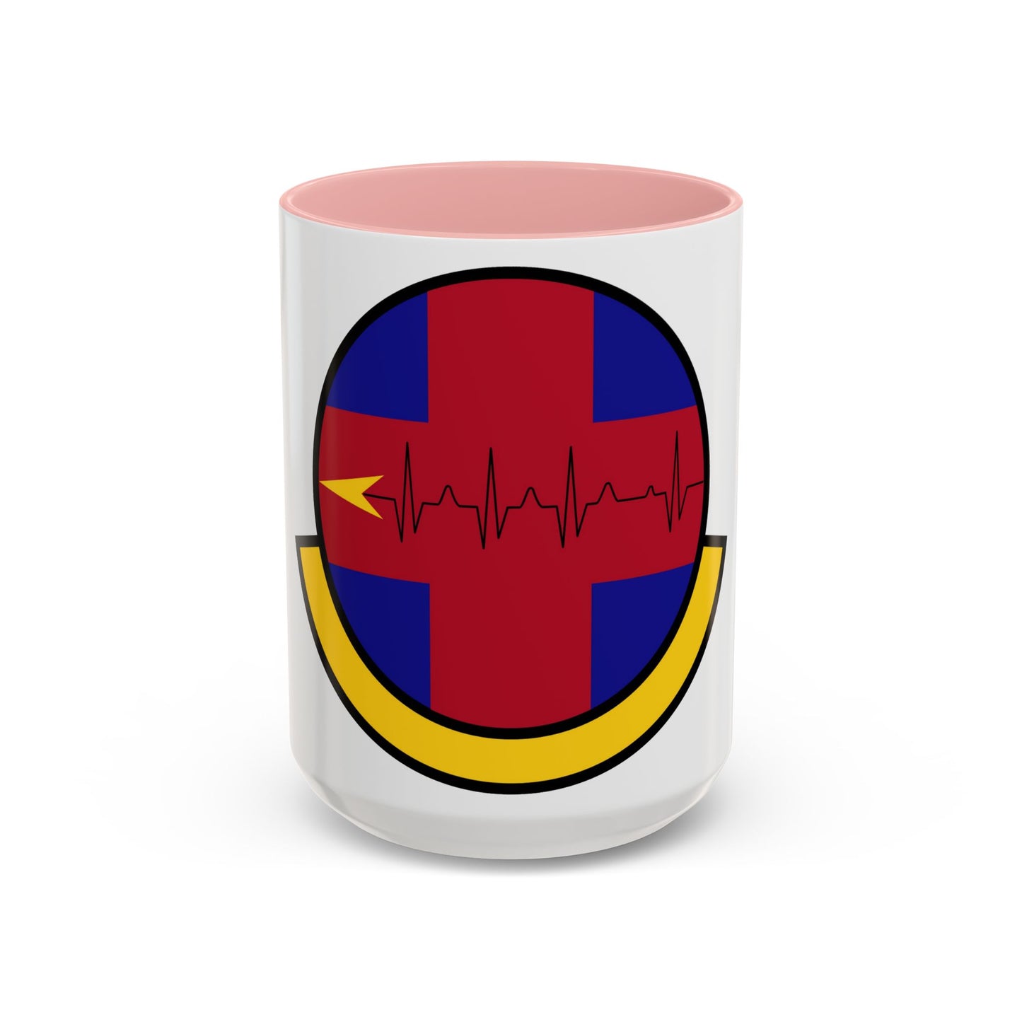 375 Healthcare Operations Squadron AMC (U.S. Air Force) Accent Coffee Mug