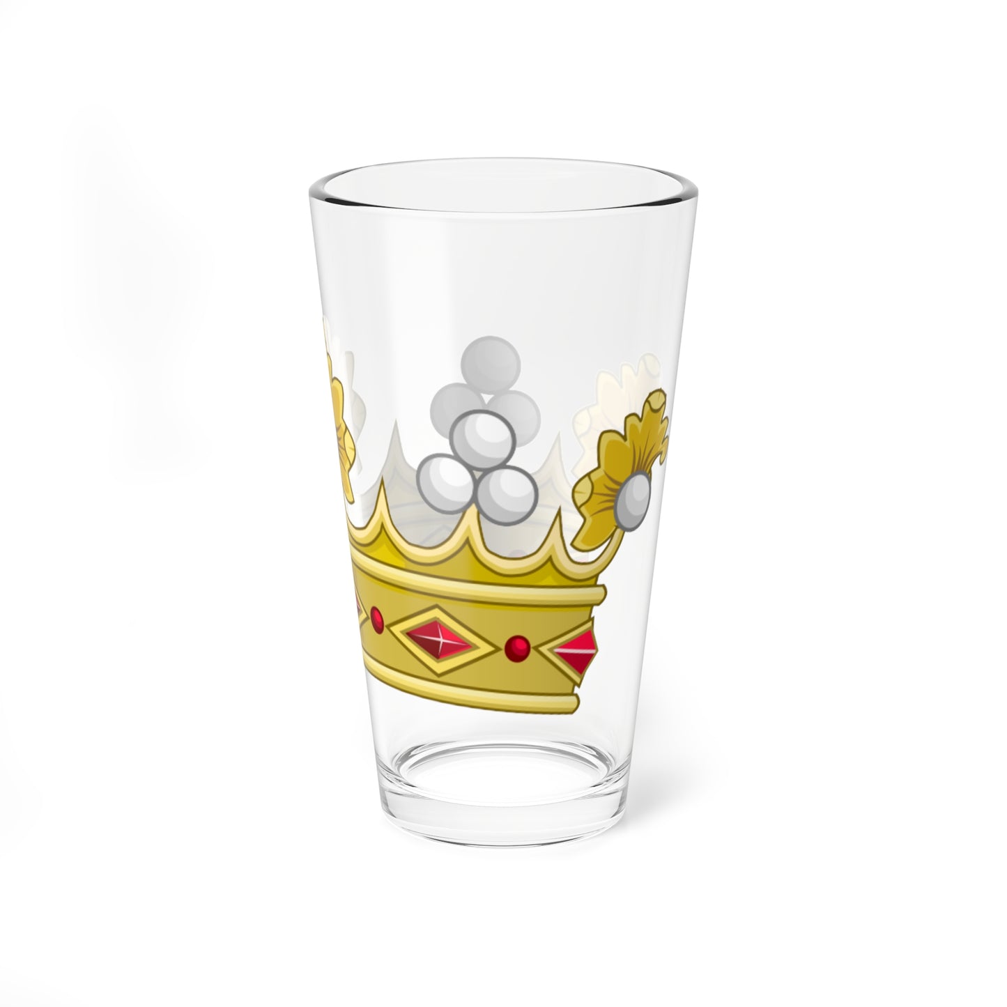 Coronet of a Marquess - Kingdom of Portugal (Portugal) (Coat of Arms) Pint Glass 16oz