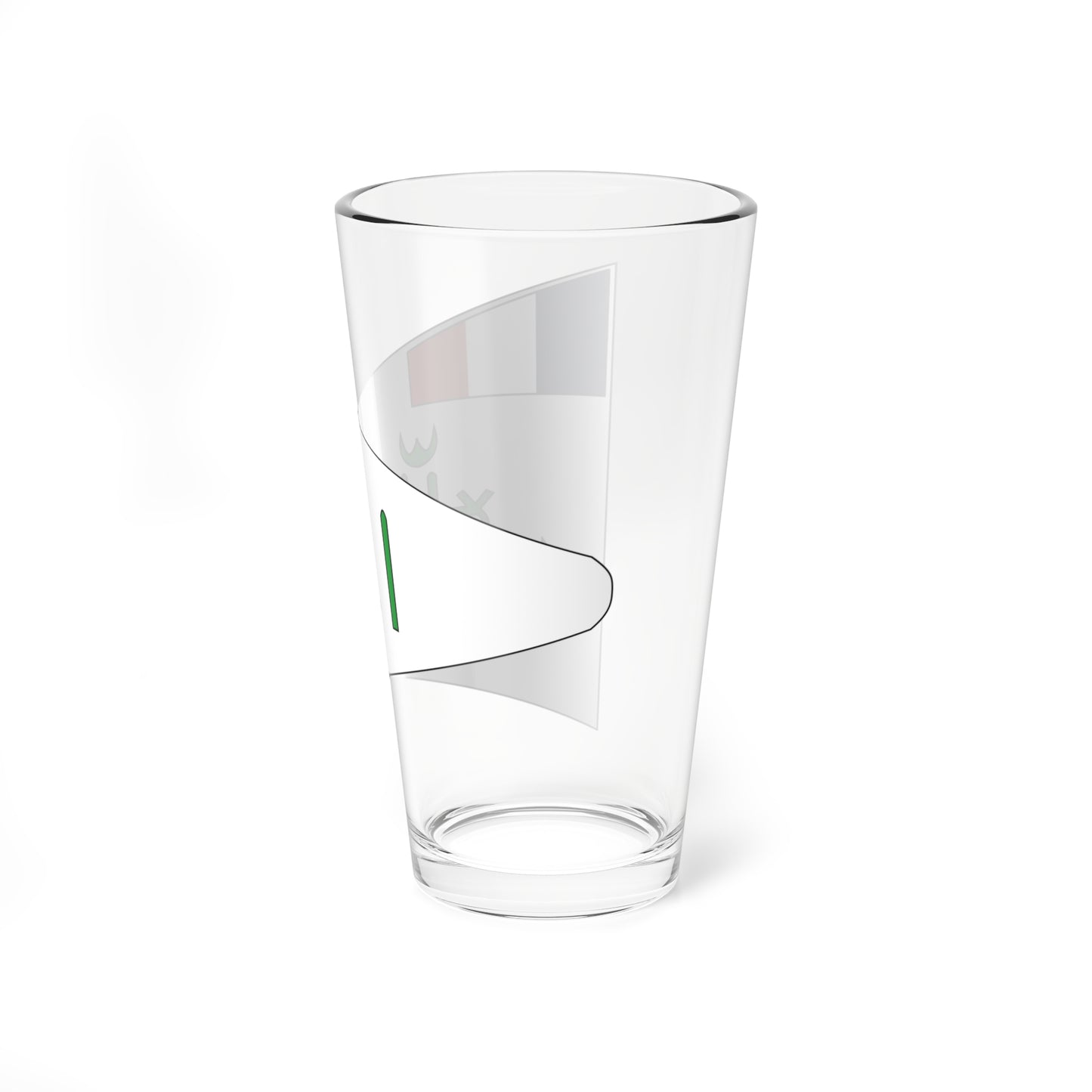 Flag of the Imamate of Futa Djallon 1896-1912 (France) Pint Glass 16oz