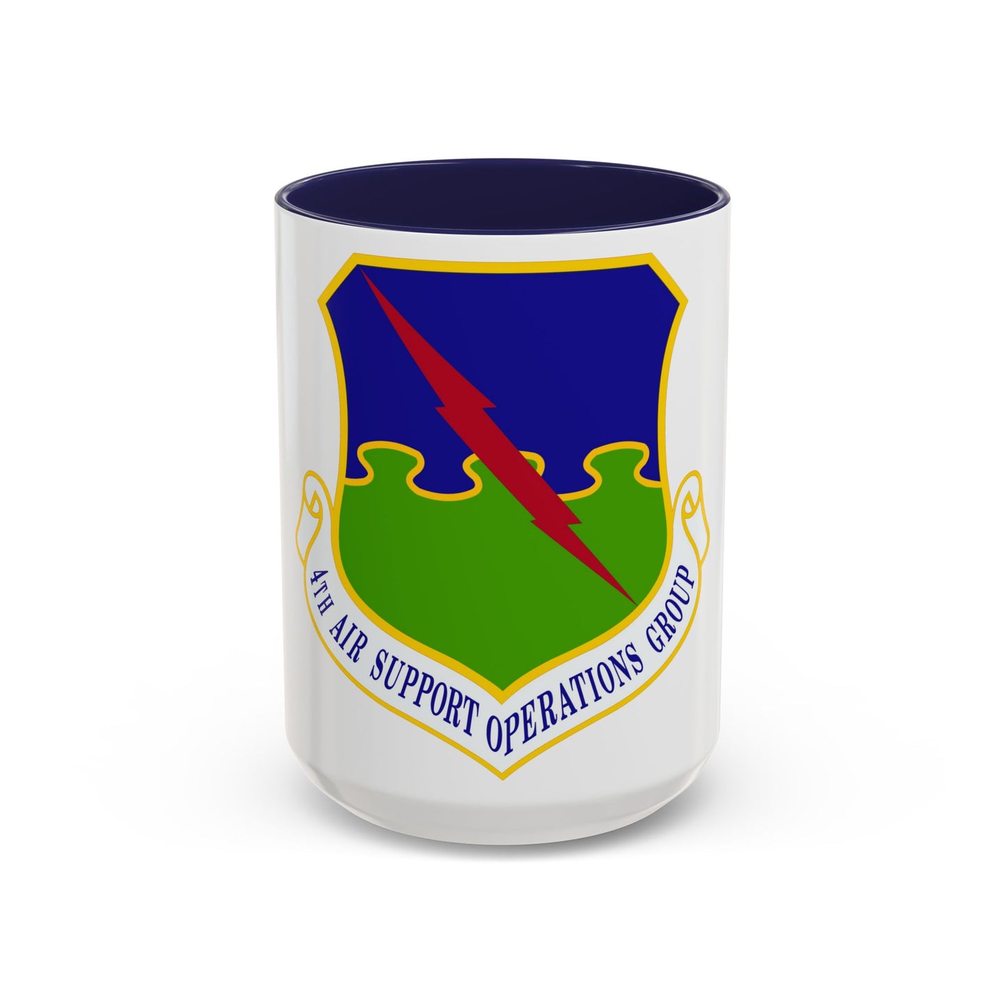 4 Air Support Operations Group USAFE (U.S. Air Force) Accent Coffee Mug