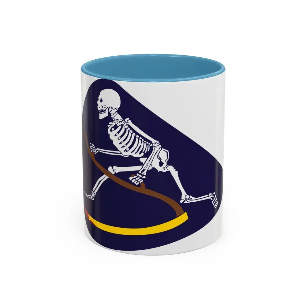 13th Aero Squadron Emblem (U.S. Air Force) Accent Coffee Mug 11oz Light Blue - Go Mug Yourself
