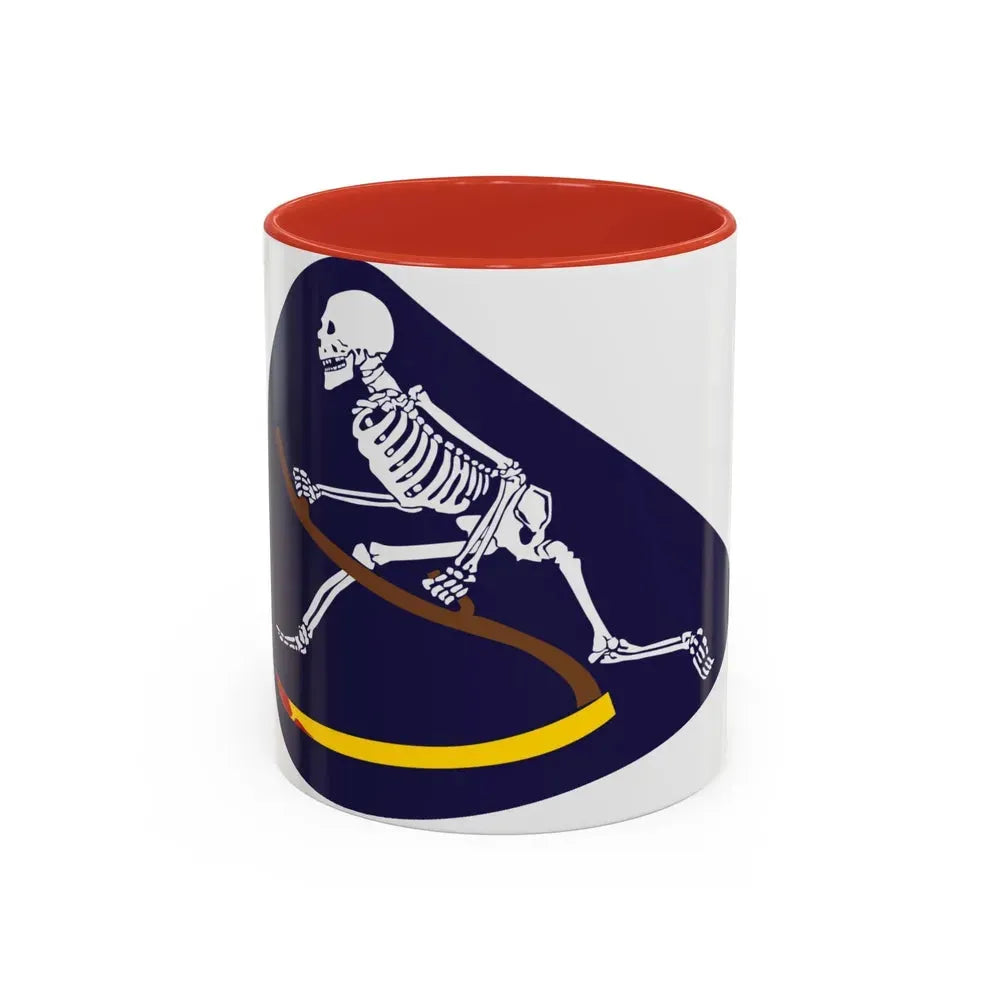 13th Aero Squadron Emblem (U.S. Air Force) Accent Coffee Mug 11oz Red - Go Mug Yourself