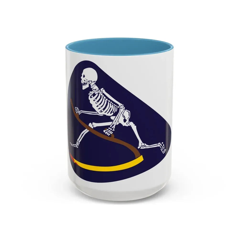 13th Aero Squadron Emblem (U.S. Air Force) Accent Coffee Mug 15oz Light Blue - Go Mug Yourself