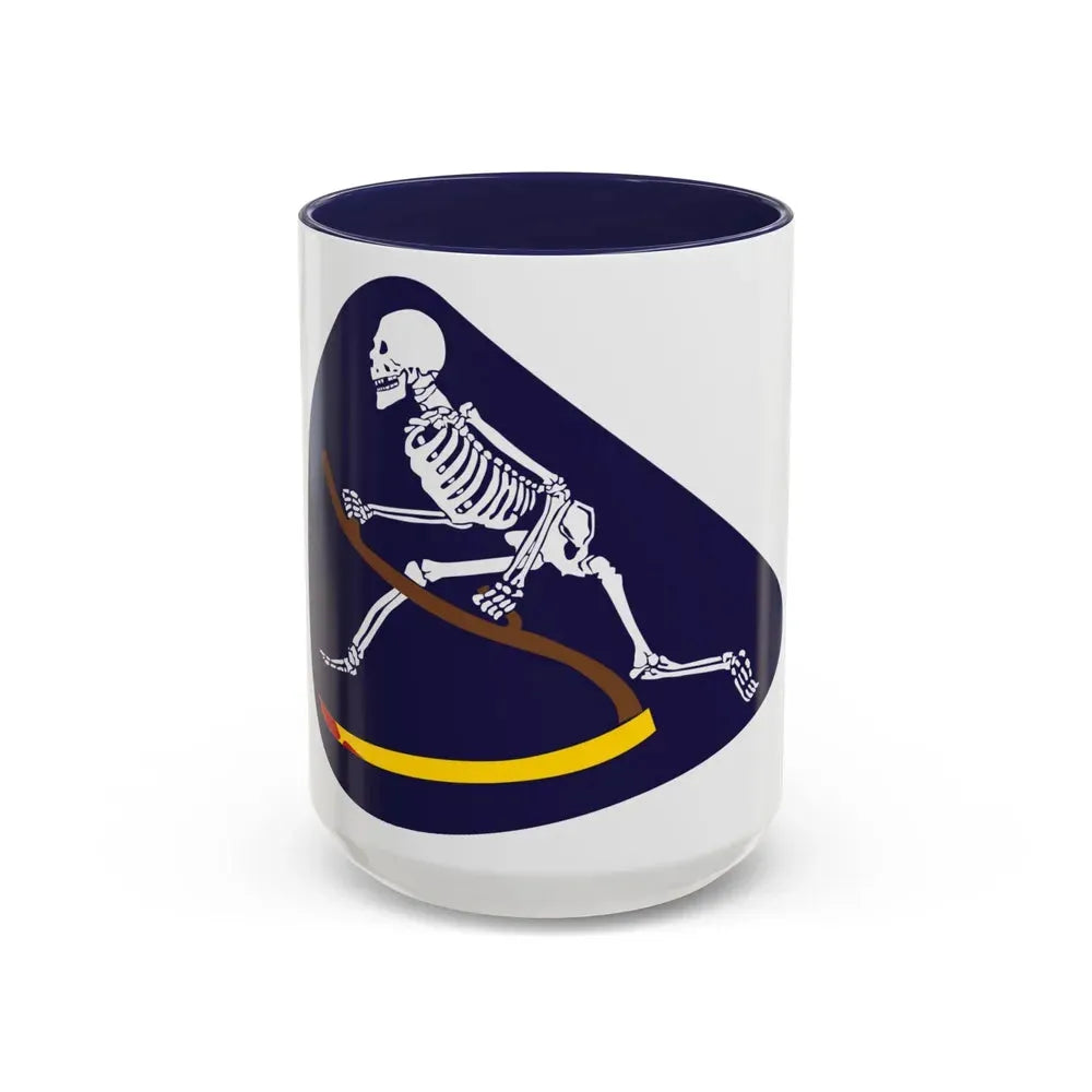 13th Aero Squadron Emblem (U.S. Air Force) Accent Coffee Mug 15oz Navy - Go Mug Yourself