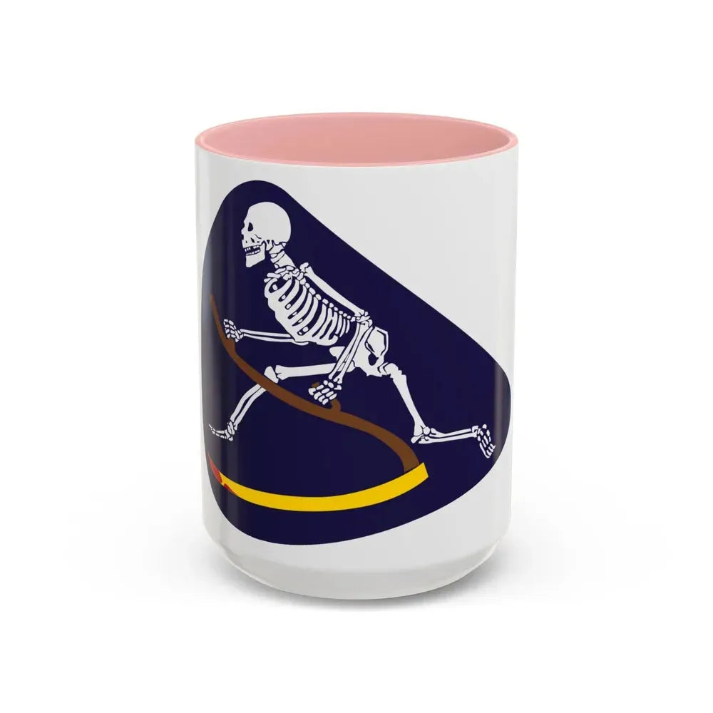 13th Aero Squadron Emblem (U.S. Air Force) Accent Coffee Mug 15oz Pink - Go Mug Yourself