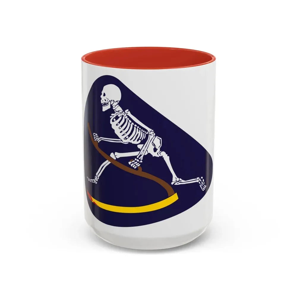 13th Aero Squadron Emblem (U.S. Air Force) Accent Coffee Mug 15oz Red - Go Mug Yourself
