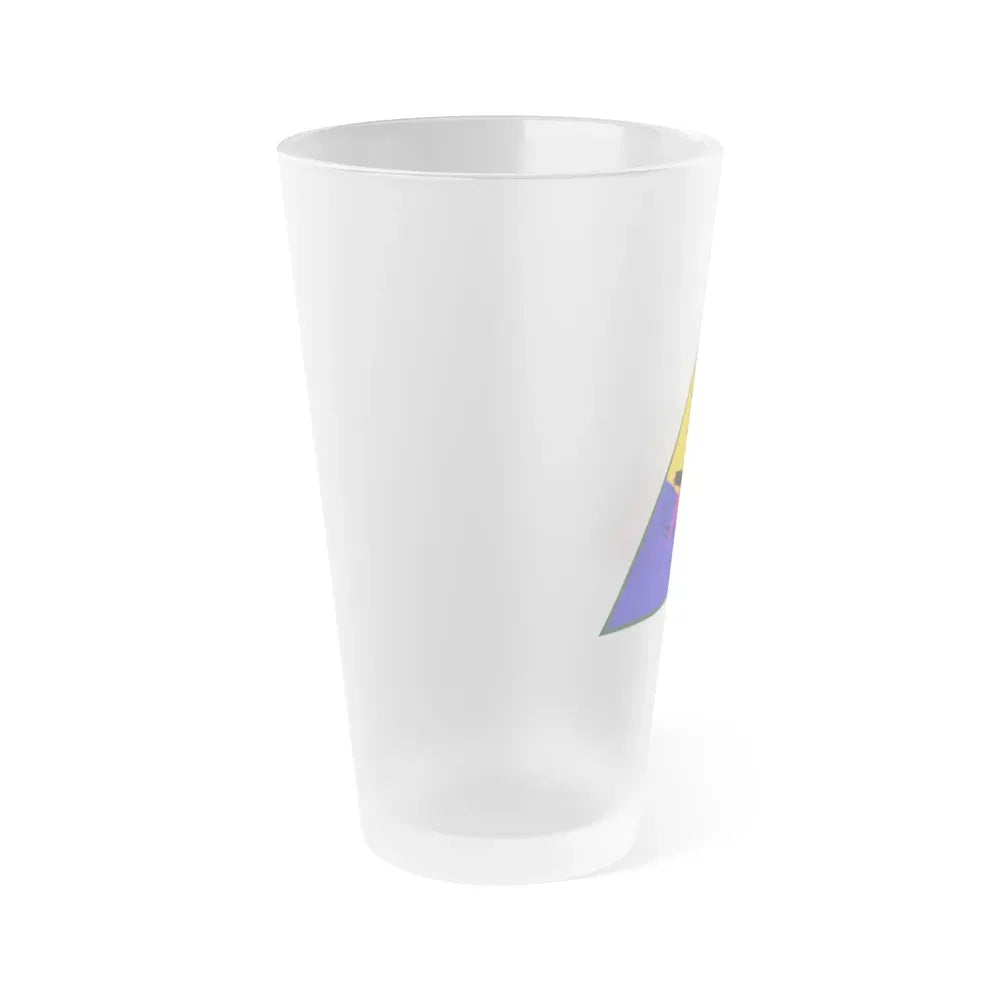 13th Armored Division (U.S. Army) Frosted Pint Glass 16oz - Go Mug Yourself