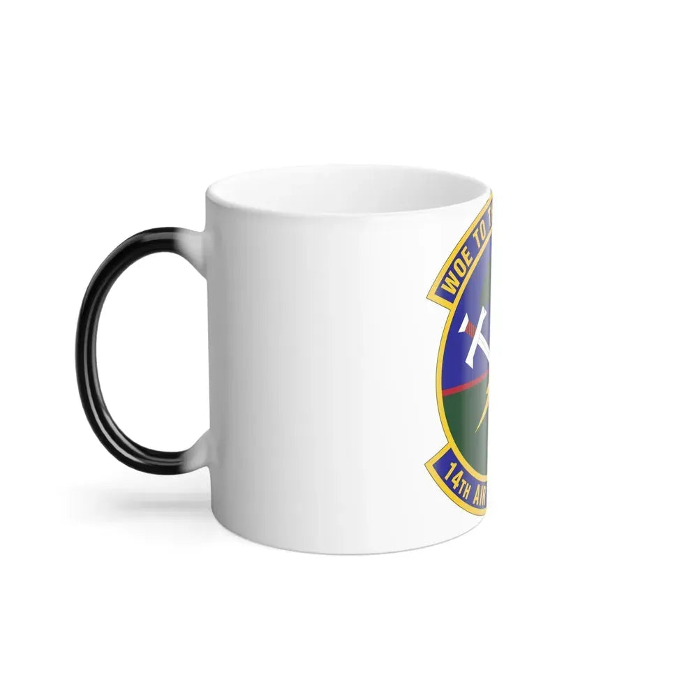 14 Air Support Operations Squadron ACC (U.S. Air Force) Color Changing Coffee Mug - Go Mug Yourself