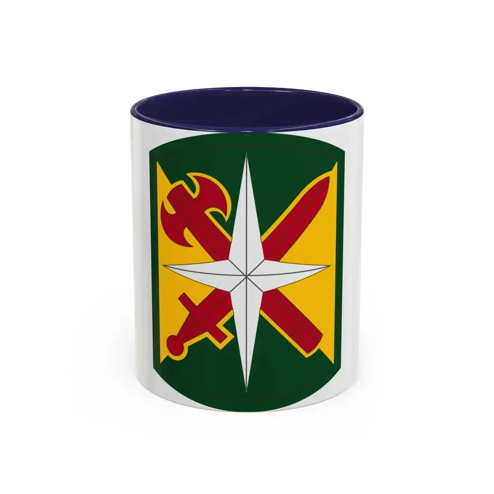 14 Military Police Brigade (U.S. Army) Accent Coffee Mug 11oz Navy - Go Mug Yourself
