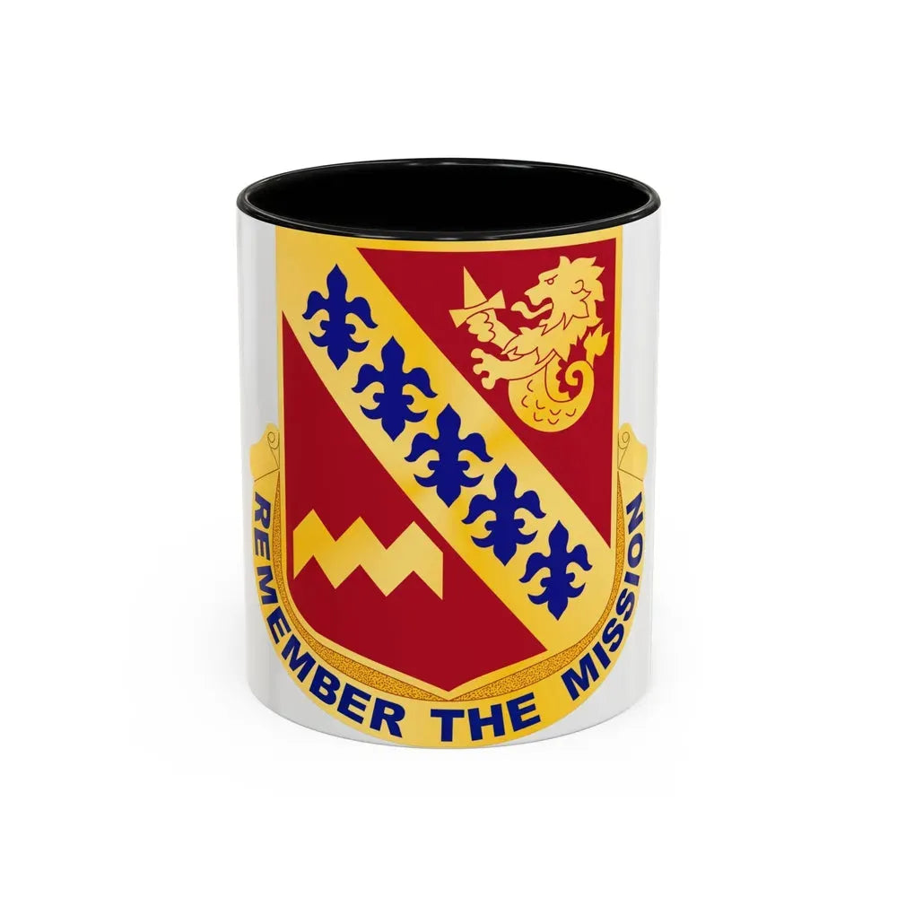 140 Signal Battalion (U.S. Army) Accent Coffee Mug 11oz Black - Go Mug Yourself