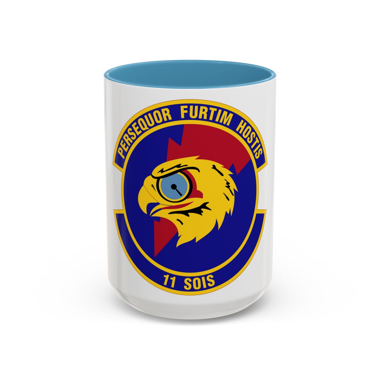 11 Special Operations Intelligence Squadron AFSOC (U.S. Air Force) Accent Coffee Mug