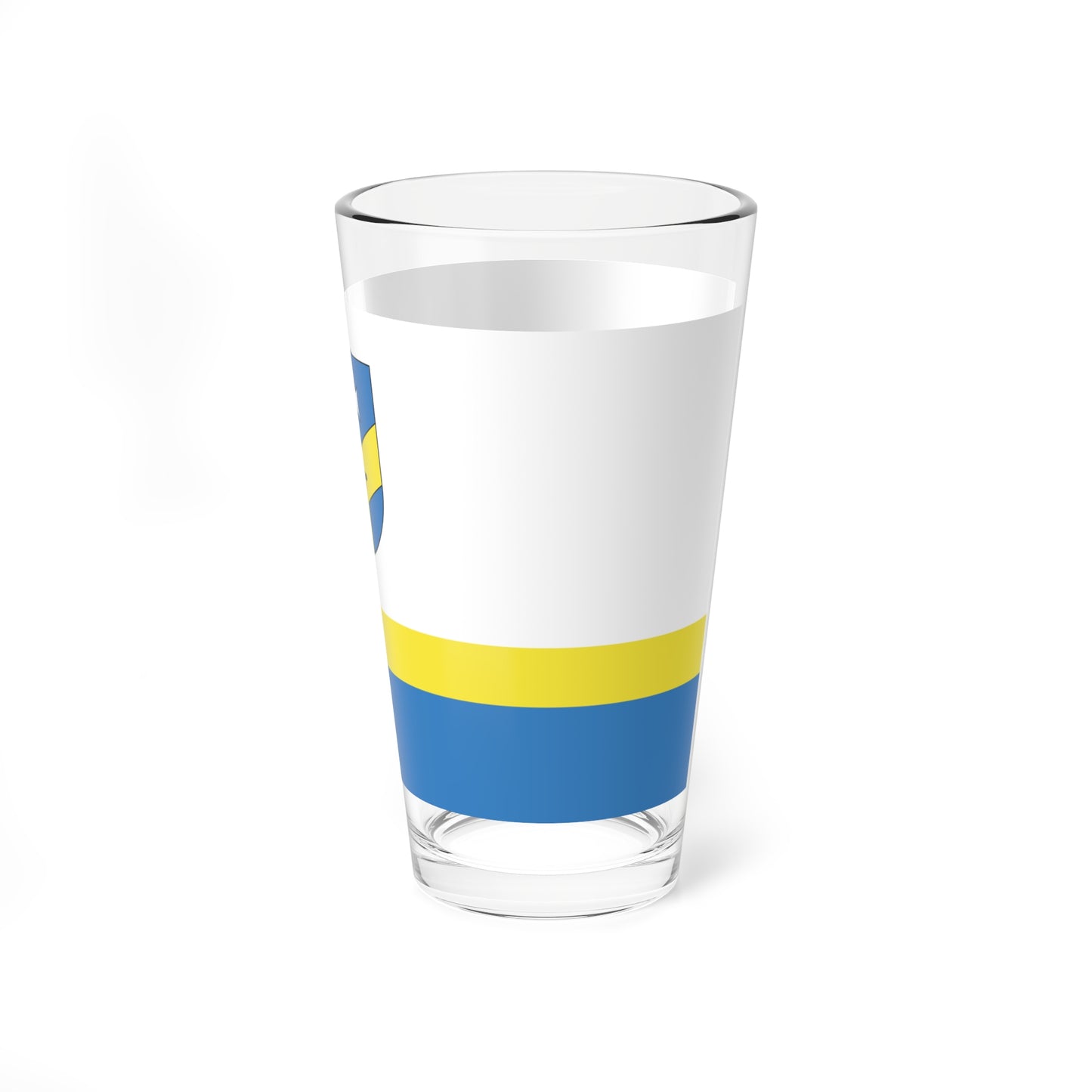 Baran city flag (Belarus) Pint Glass 16oz
