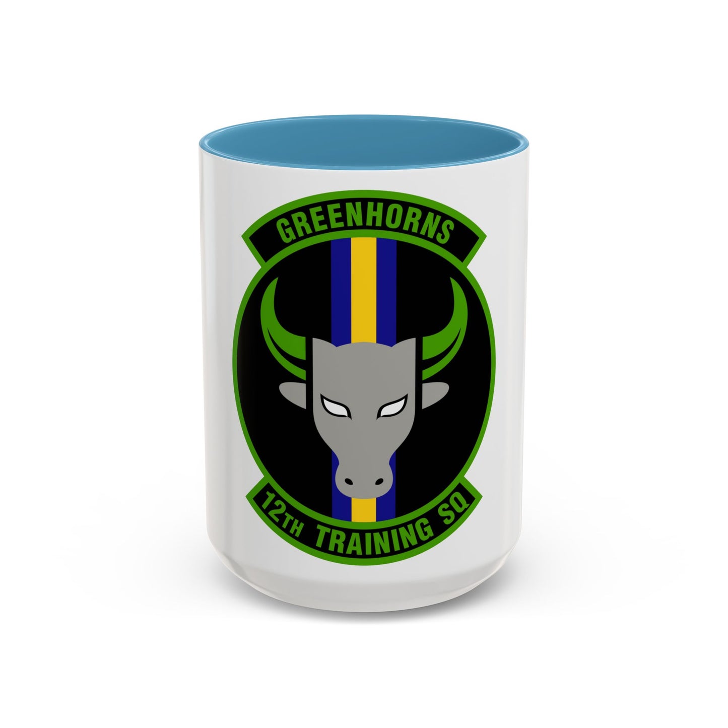 12 Training Sq AETC (U.S. Air Force) Accent Coffee Mug