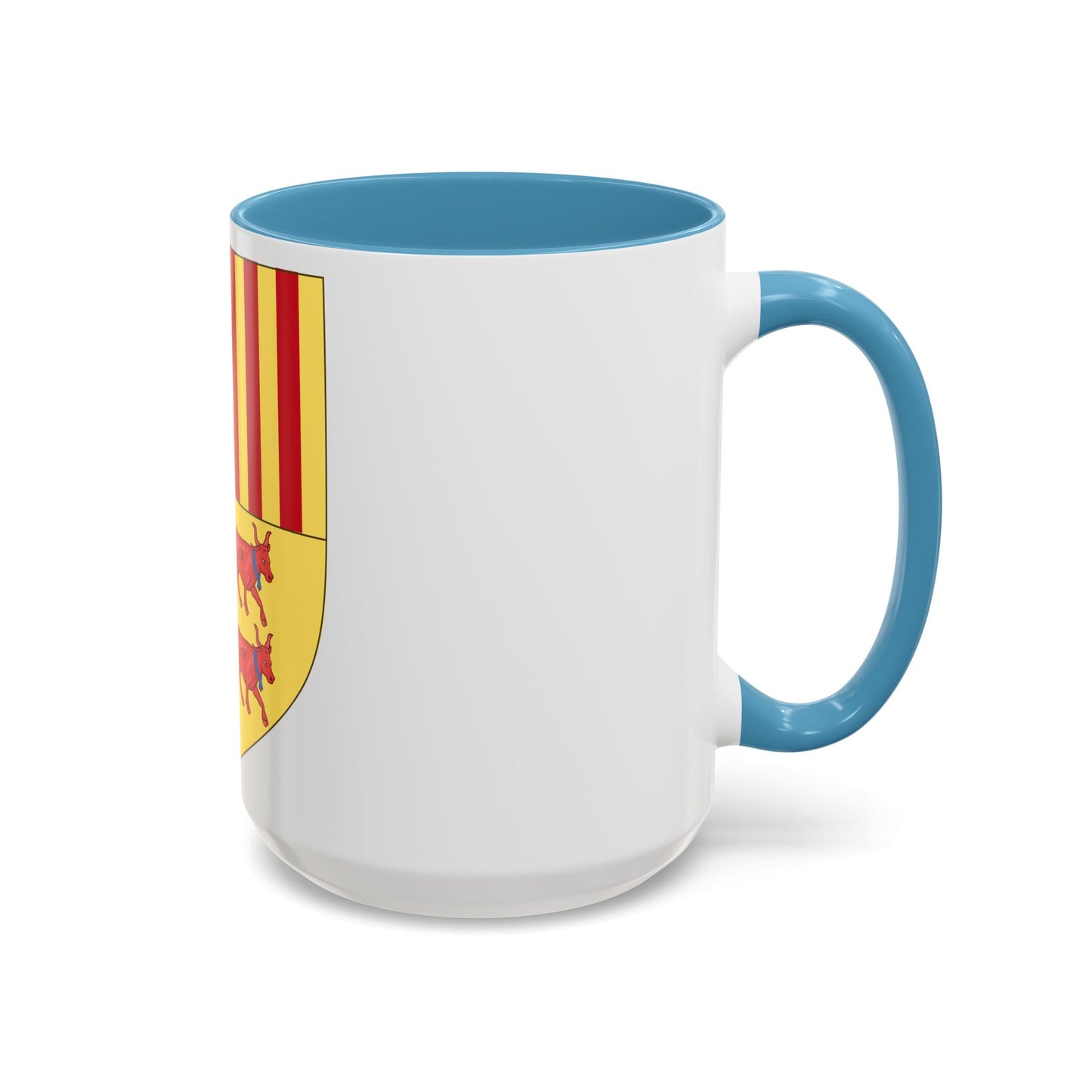 Coat of arms of Andorra (Before 16th Century) - Accent Coffee Mug