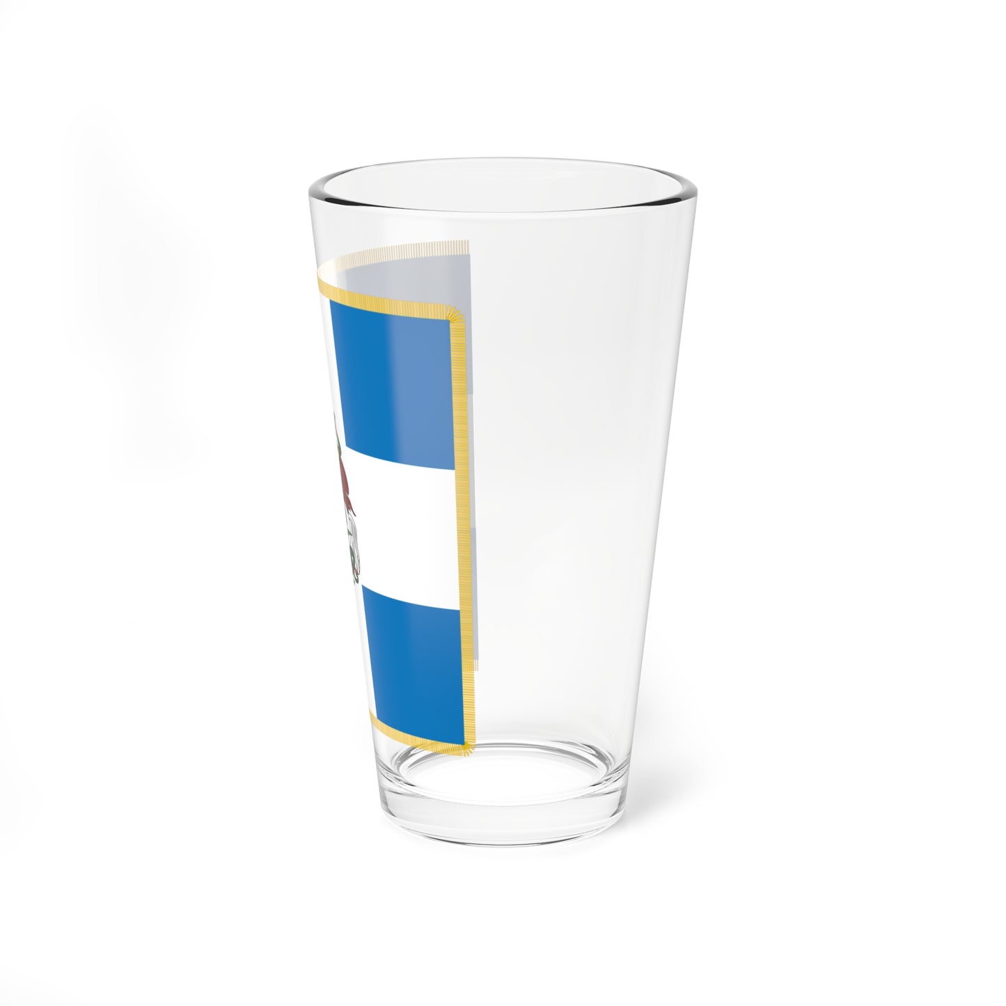 War flag of the Hellenic Army (Greece) Pint Glass 16oz