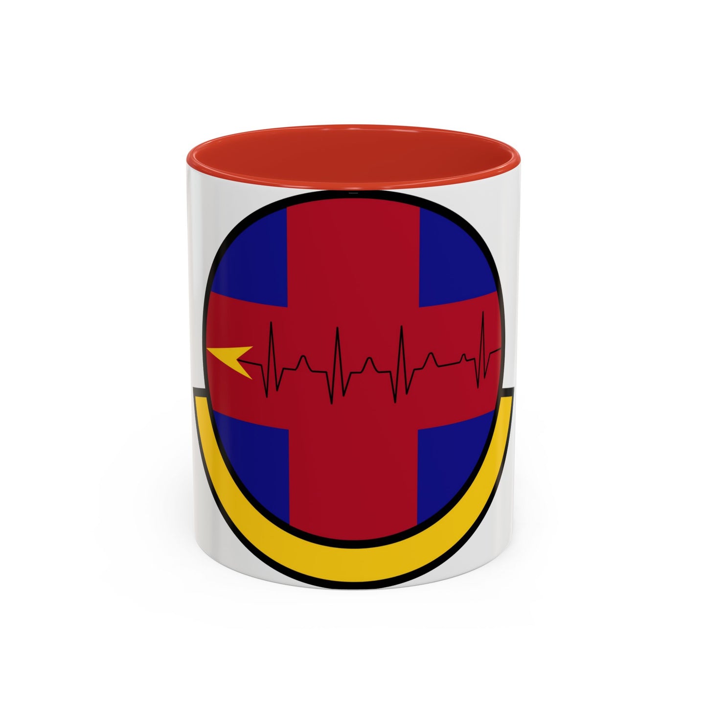 375 Healthcare Operations Squadron AMC (U.S. Air Force) Accent Coffee Mug