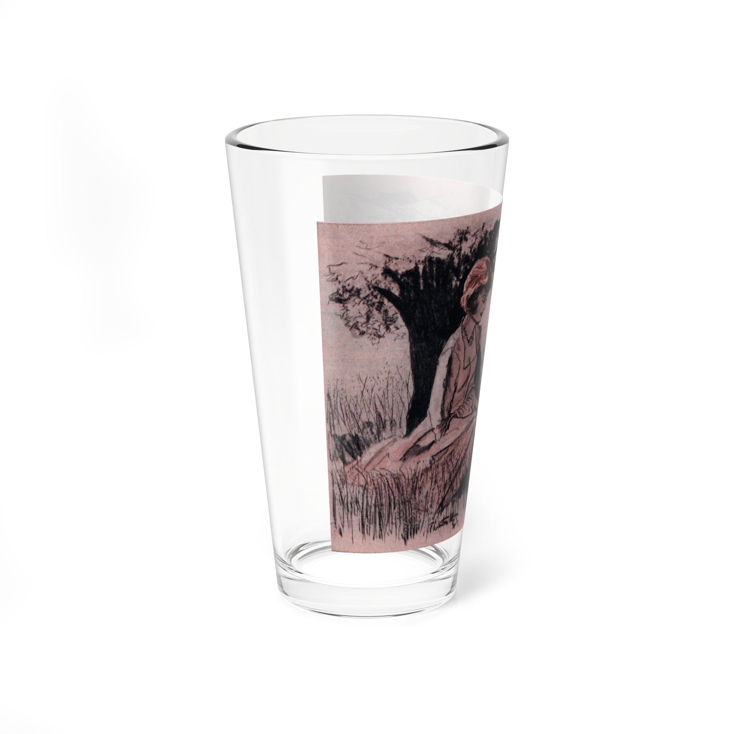 One Monday We Killed Them All (3), Cosmopolitan, November 1961 (Magazine Illustration) Pint Glass 16oz
