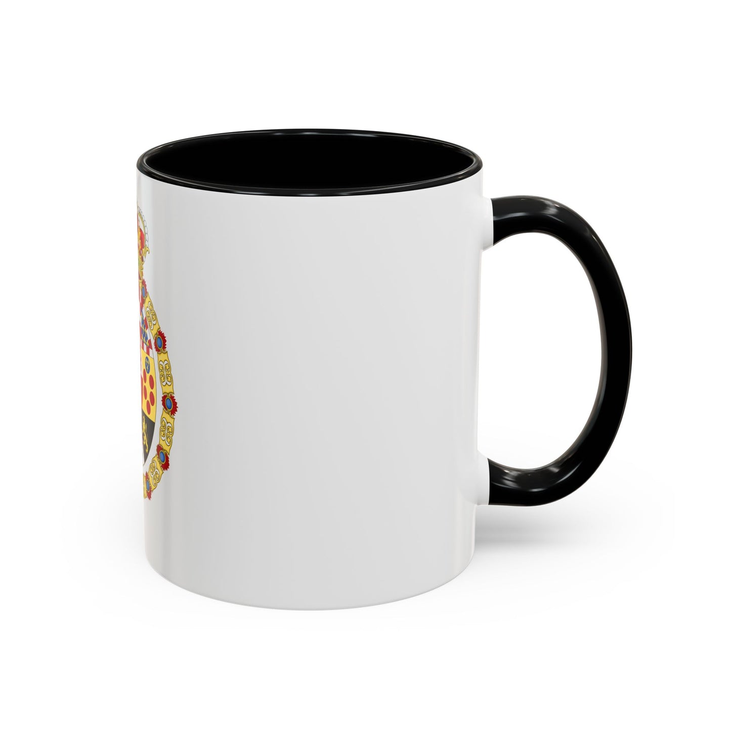 Royal Coat of Arms of Spain (1761-1868 and 1874-1931) - Accent Coffee Mug