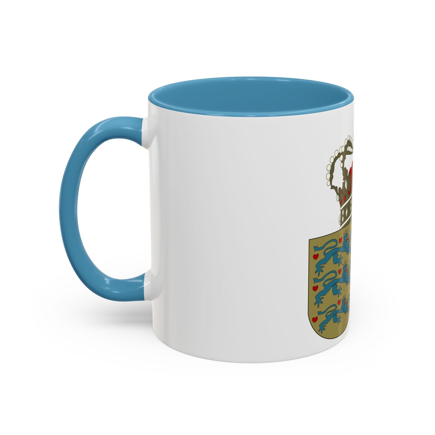 Coat of arms of the County of Greenland - Accent Coffee Mug