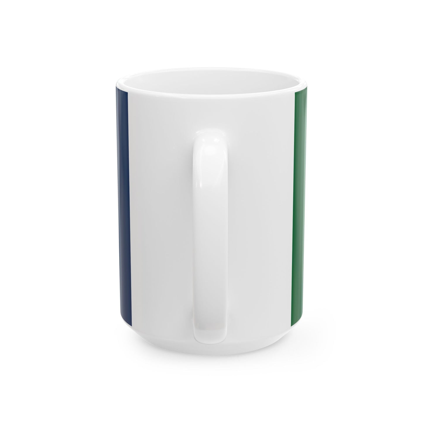 Keystone Flag reverse (United States) White Coffee Mug