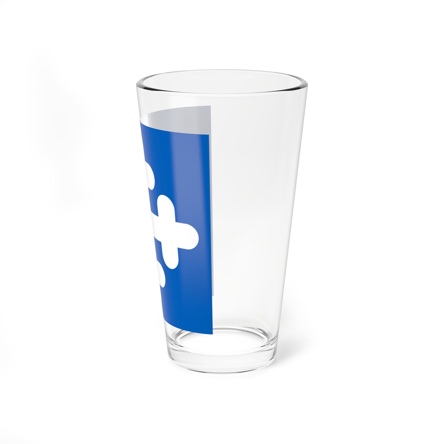 Flag of Taby (Sweden) Pint Glass 16oz