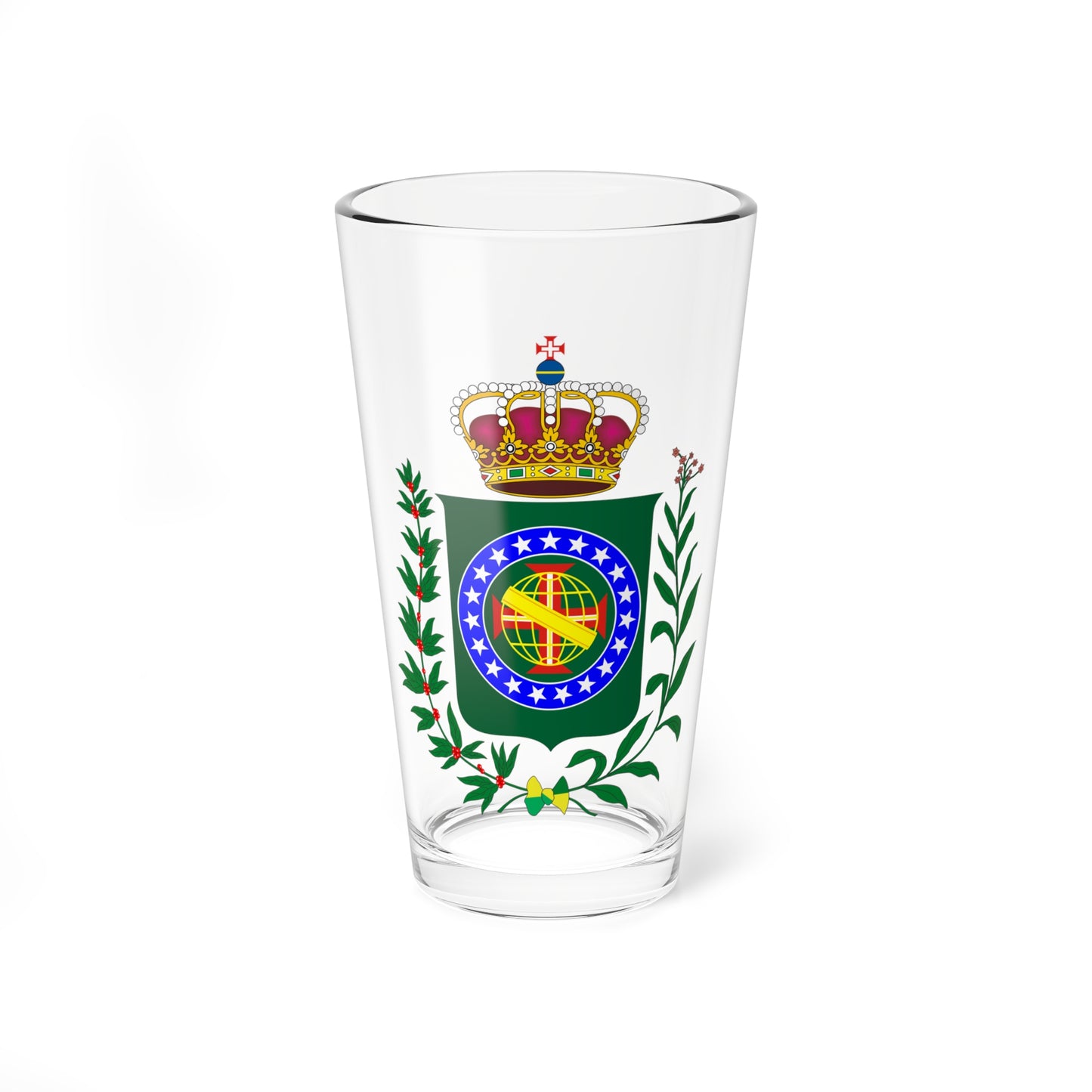 Kingdom of Brazil (18 september - 1 december 1822) - Pint Glass 16oz