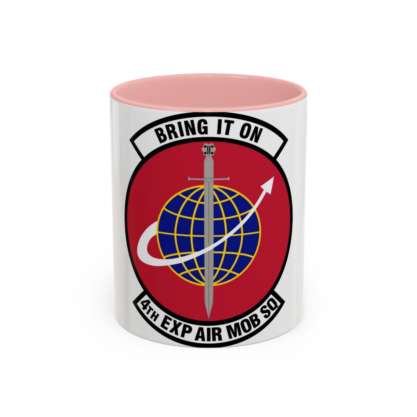 4th Expeditionary Air Mobility Squadron (U.S. Air Force) Accent Coffee Mug