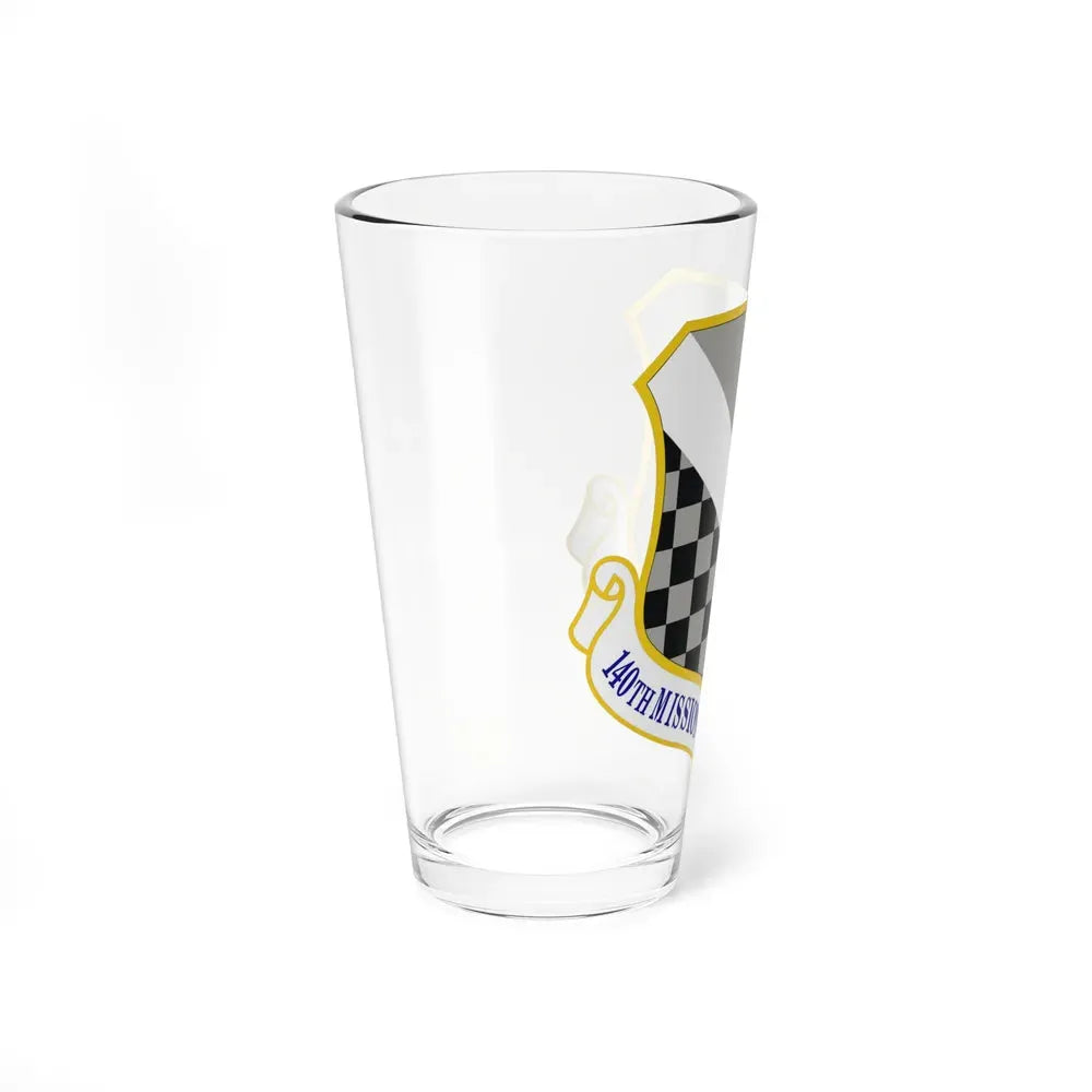 140th Mission Support Group (U.S. Air Force) Pint Glass 16oz - Go Mug Yourself