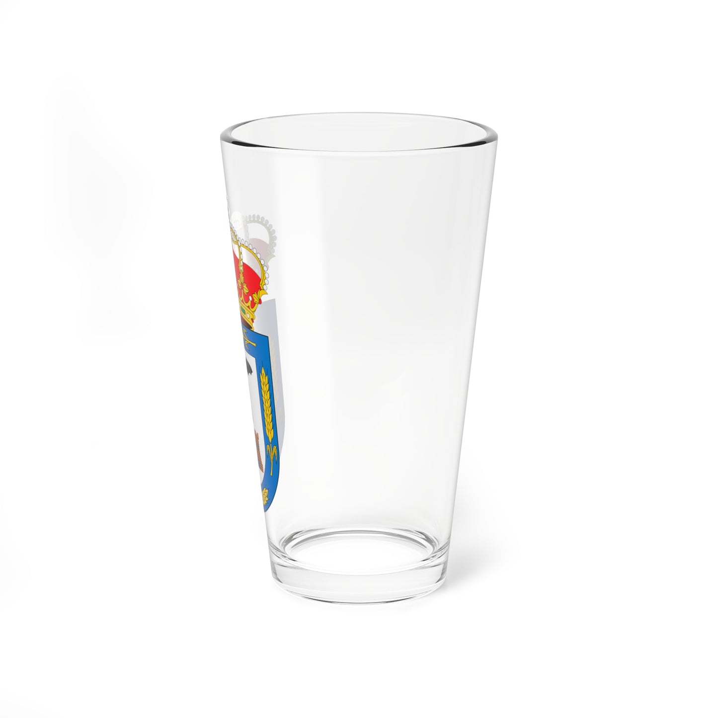 Escudo de Aguas Nuevas Albacete (Spain) (Coat of Arms) Pint Glass 16oz