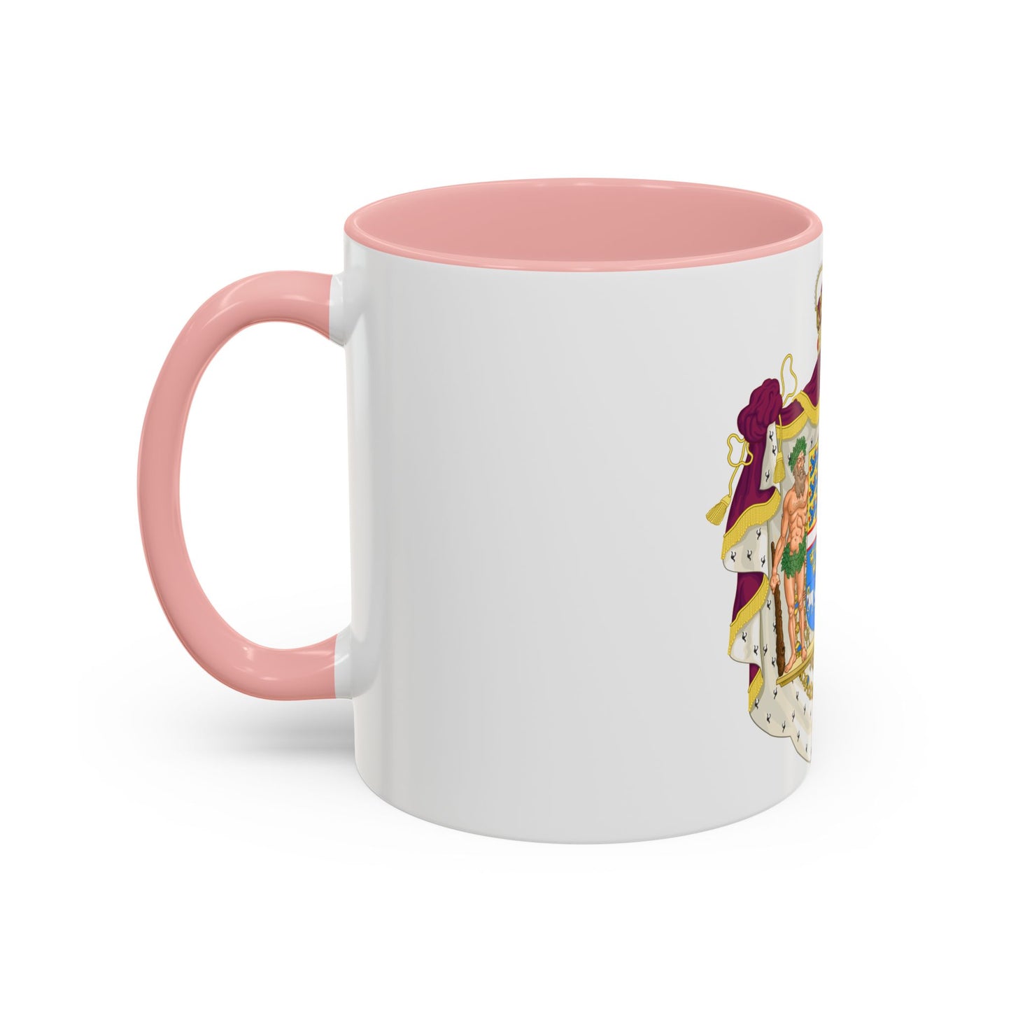 Coat of arms of the Crown Prince of Denmark - Accent Coffee Mug