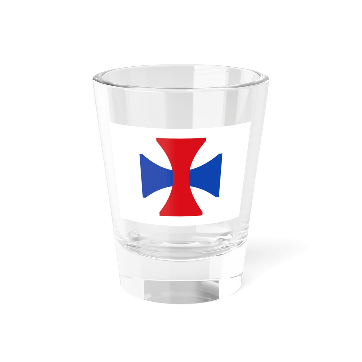 Walhain vlag (Belgium) Shot Glass 1.5oz