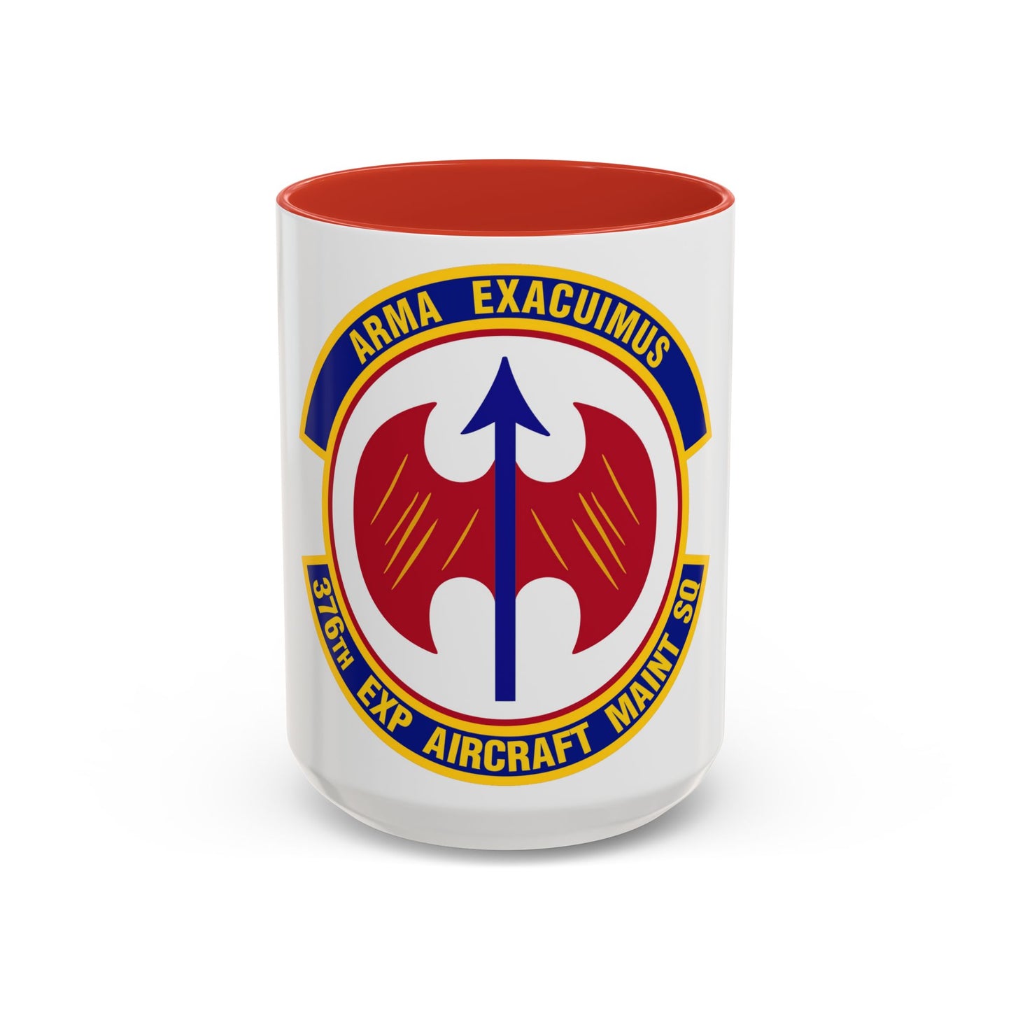 376th Expeditionary Aircraft Maintenance Squadron (U.S. Air Force) Accent Coffee Mug
