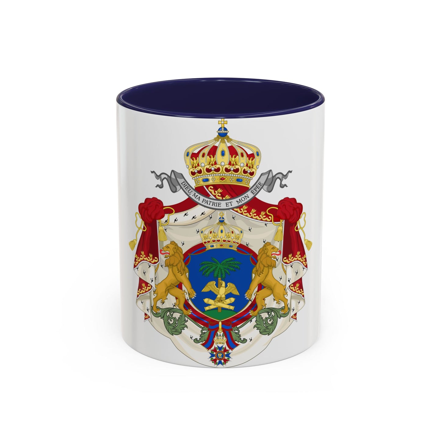 Imperial Coat of Arms of Haiti (1849-1859) - Accent Coffee Mug