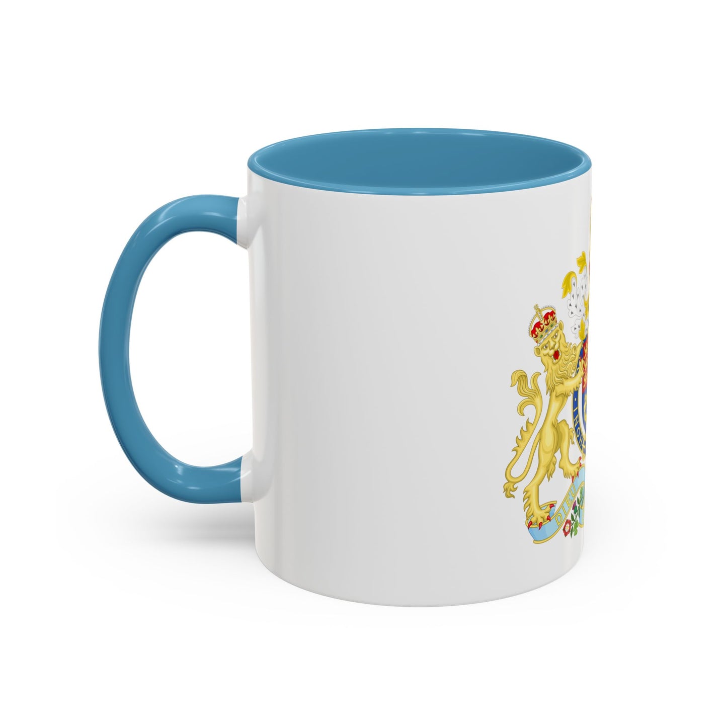 Coat of arms of the United Kingdom (1901-1952) - Accent Coffee Mug