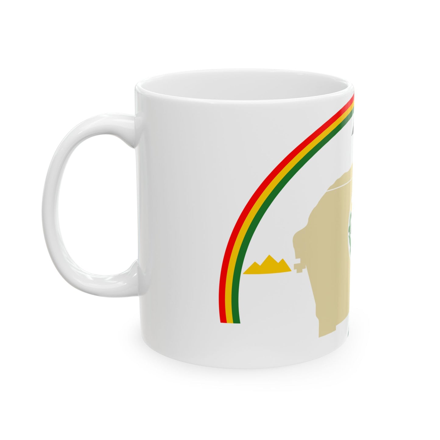 Original flag of Navajo Nation (United States) White Coffee Mug