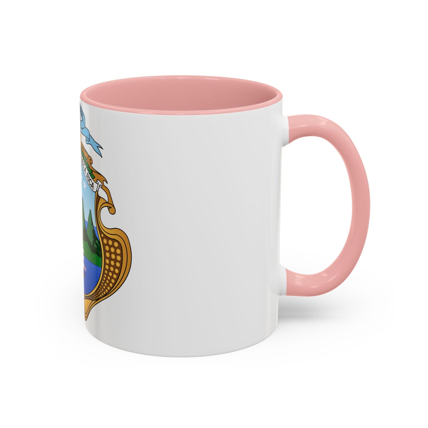 Coat of arms of Costa Rica (1906-1964) - Accent Coffee Mug