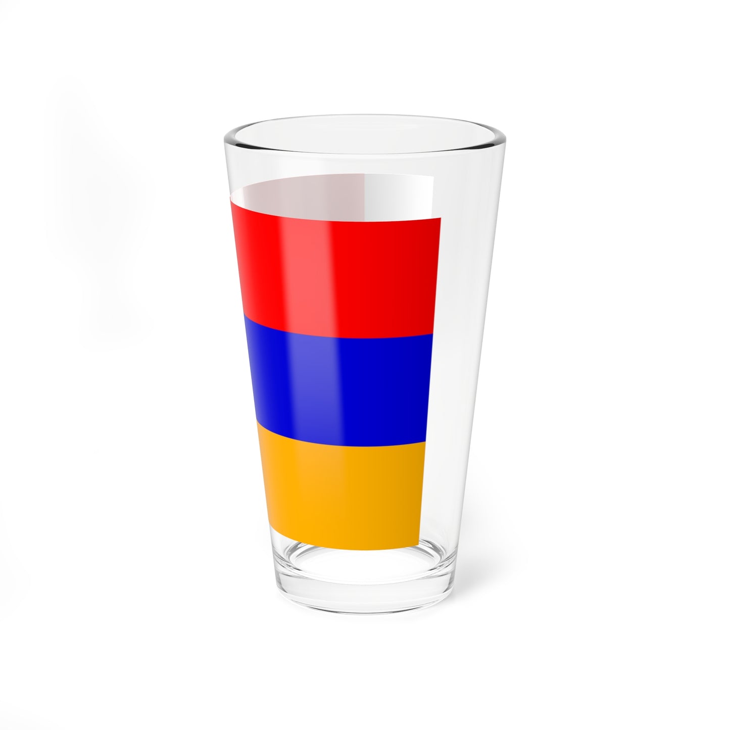 Flag of Myasnikovsky rayon Rostov oblast (Russia) Pint Glass 16oz