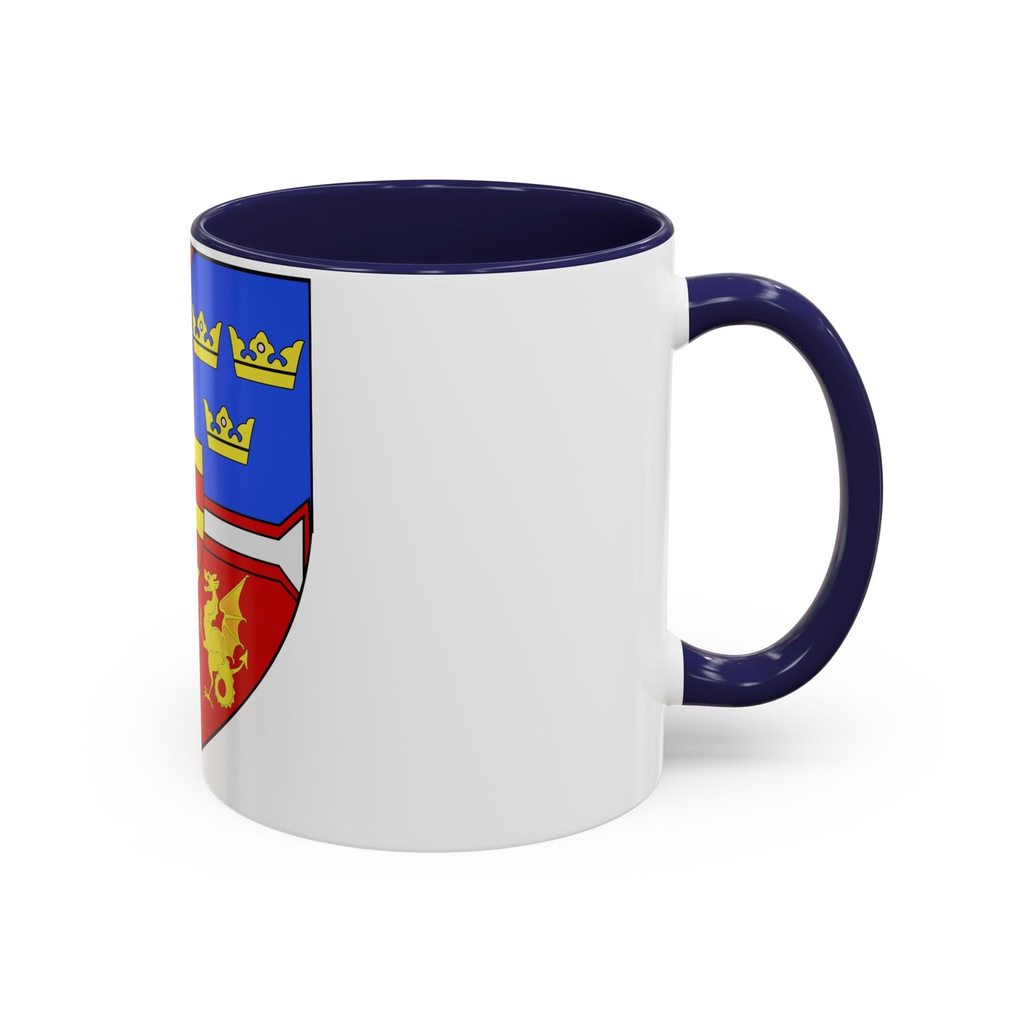 Christian I of Denmark Coat of Arms 1457-1460 - Accent Coffee Mug