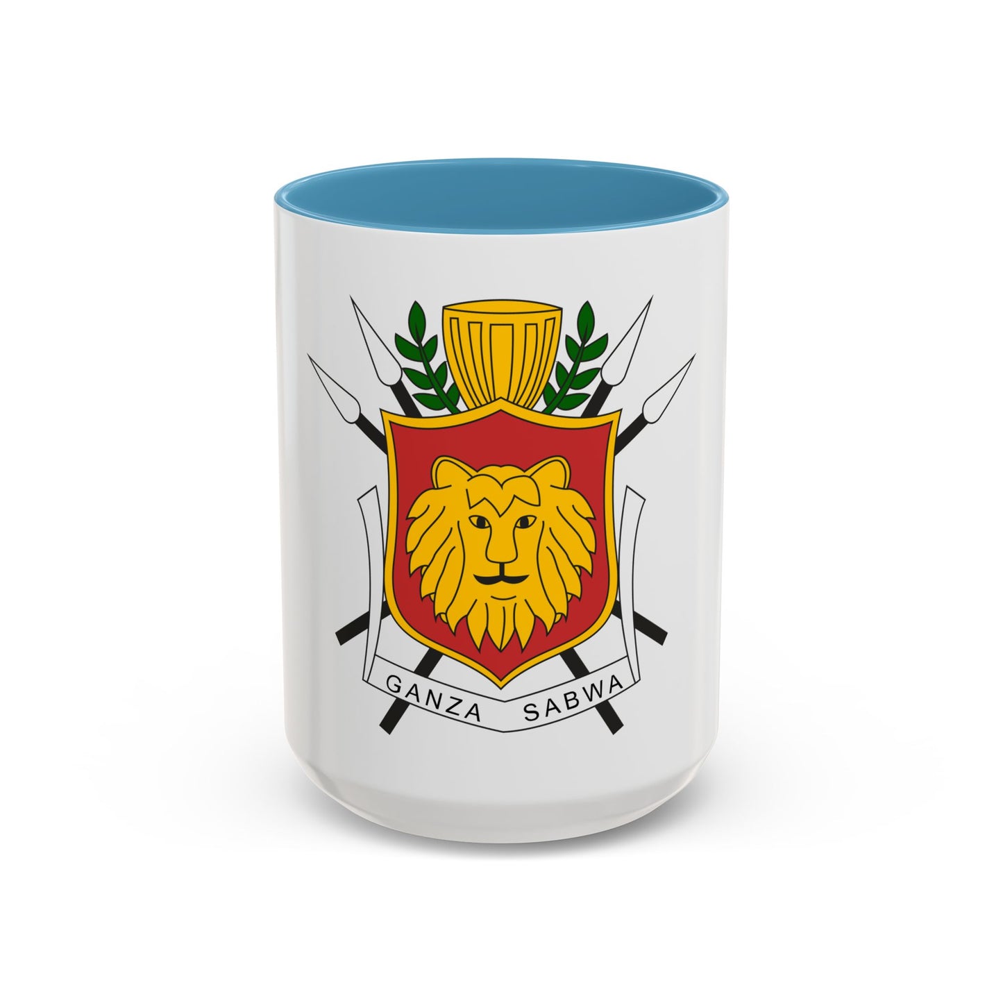 Coat of arms of the Kingdom of Burundi - Accent Coffee Mug