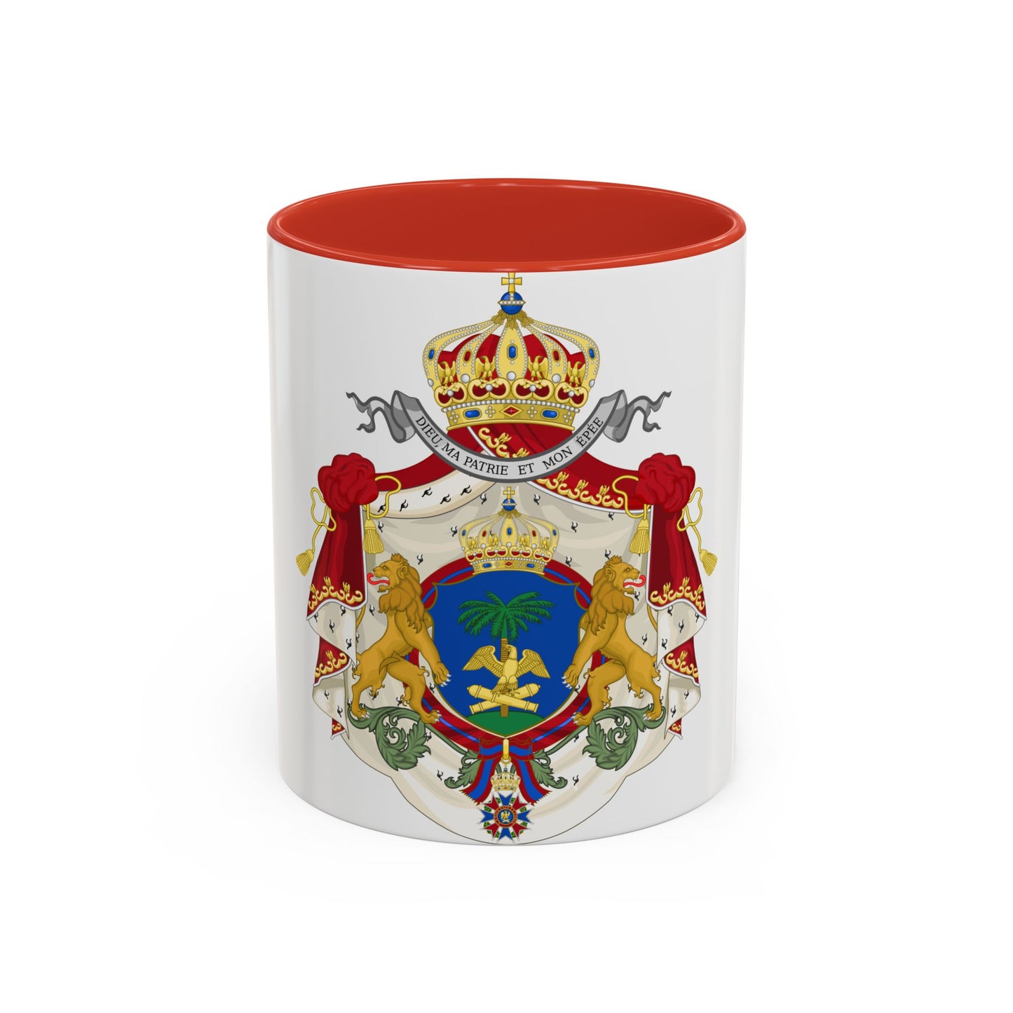 Imperial Coat of Arms of Haiti (1849-1859) - Accent Coffee Mug