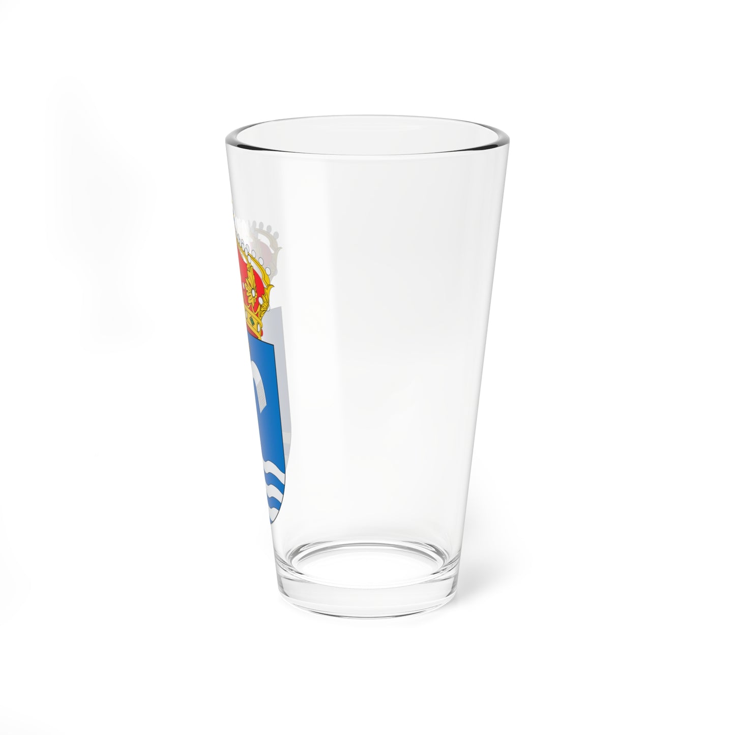 Escudo de Arnedillo-La Rioja (Spain) (Coat of Arms) Pint Glass 16oz