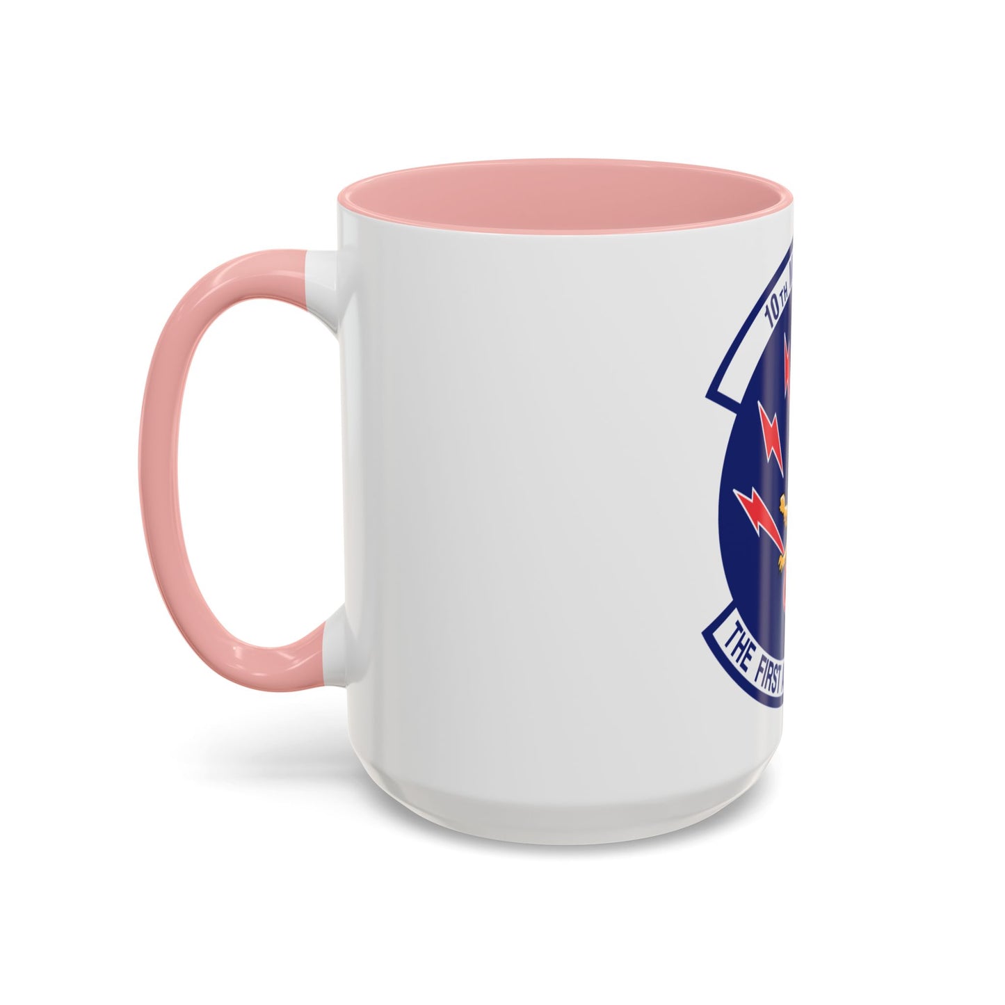 10th Missile SQ The First In The Hole (U.S. Air Force) Accent Coffee Mug