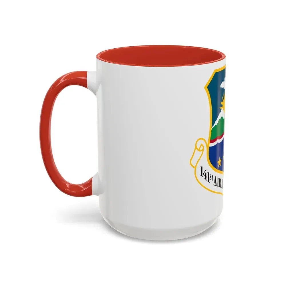 141st Air Refueling Wing (U.S. Air Force) Accent Coffee Mug - Go Mug Yourself