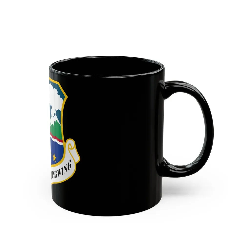 141st Air Refueling Wing (U.S. Air Force) Black Coffee Mug - Go Mug Yourself