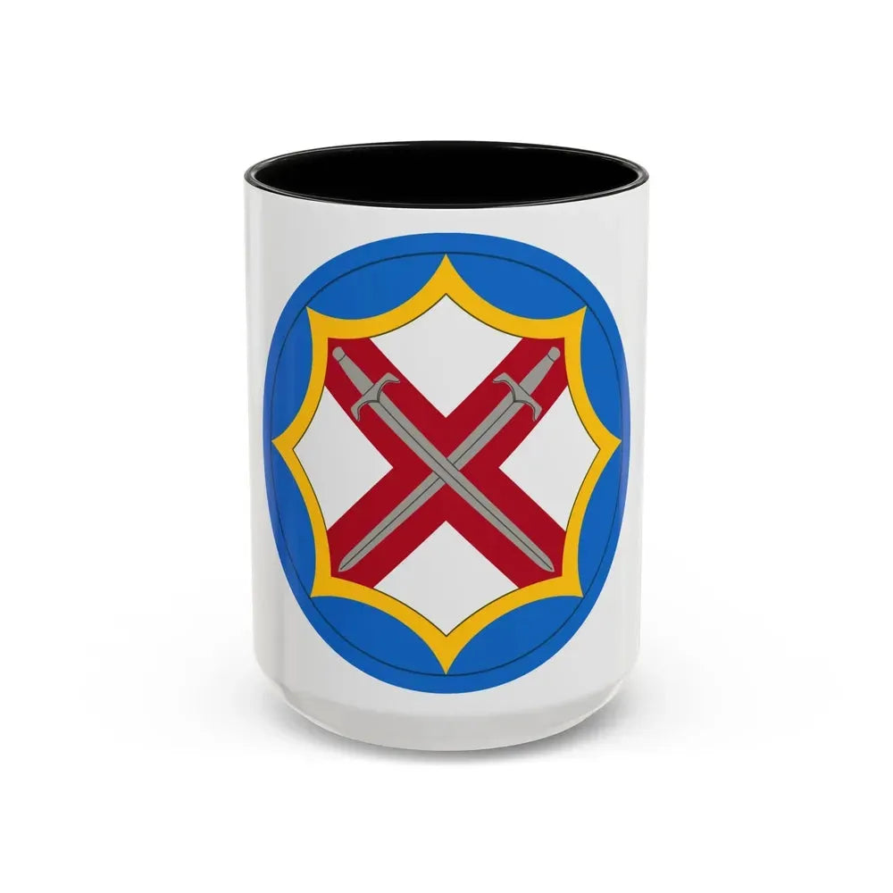 142 Battlefield Surveillance Brigade (U.S. Army) Accent Coffee Mug 15oz Black - Go Mug Yourself